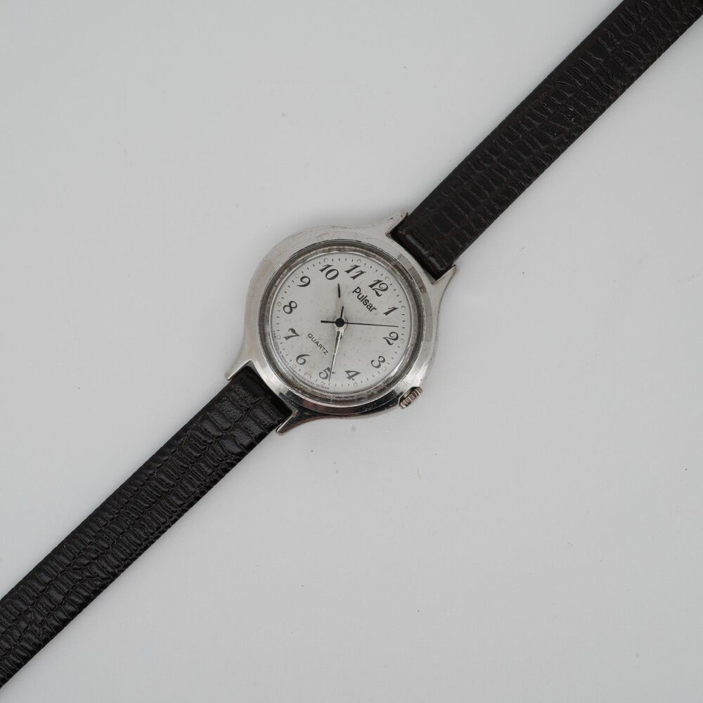 Pulsar 25mm Quartz Y481 – Cleaned Case – Tested & Running